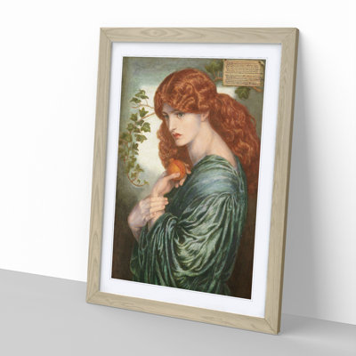 Proserpine by Dante Gabriel Rossetti - Picture Frame Painting on MDF