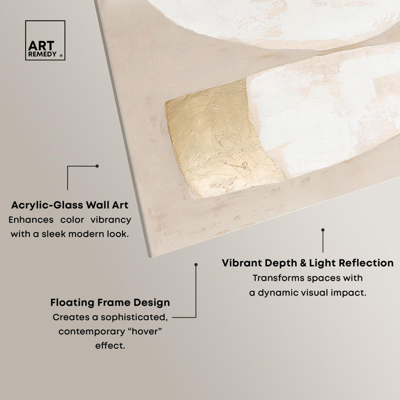 Impression sur toile dorée, art minimaliste bohème Cairn IV par Art Remedy, H 20 po x l 16 po