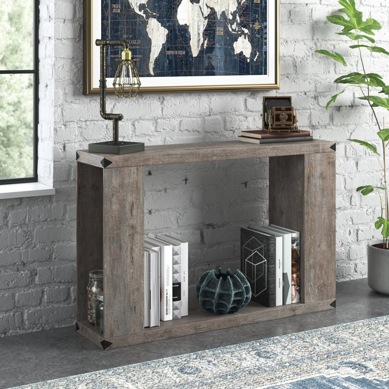 Christine 45.98'' Console Table, Vintage Gray