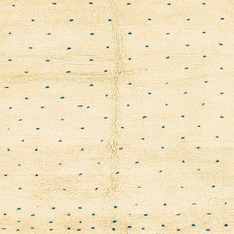 Tapis abstrait moderne 2951, Carré 4 pi