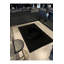 Tapis noir tissé à motif lavable traditionnel Mosso-1980632802