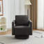 Fauteuil d'appoint pivotant carré avec dossier ouvert 29,13 po-879750212