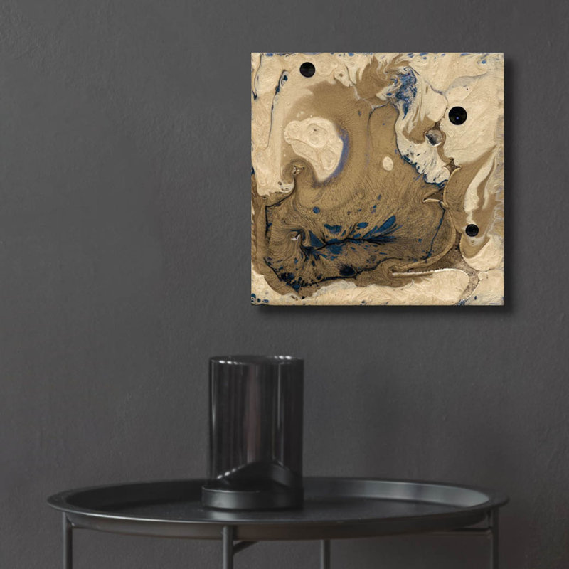 «Mojave 1» par Alicia Ludwig, art mural en verre acrylique, H 12 po x l 12 po x P 0,13 po