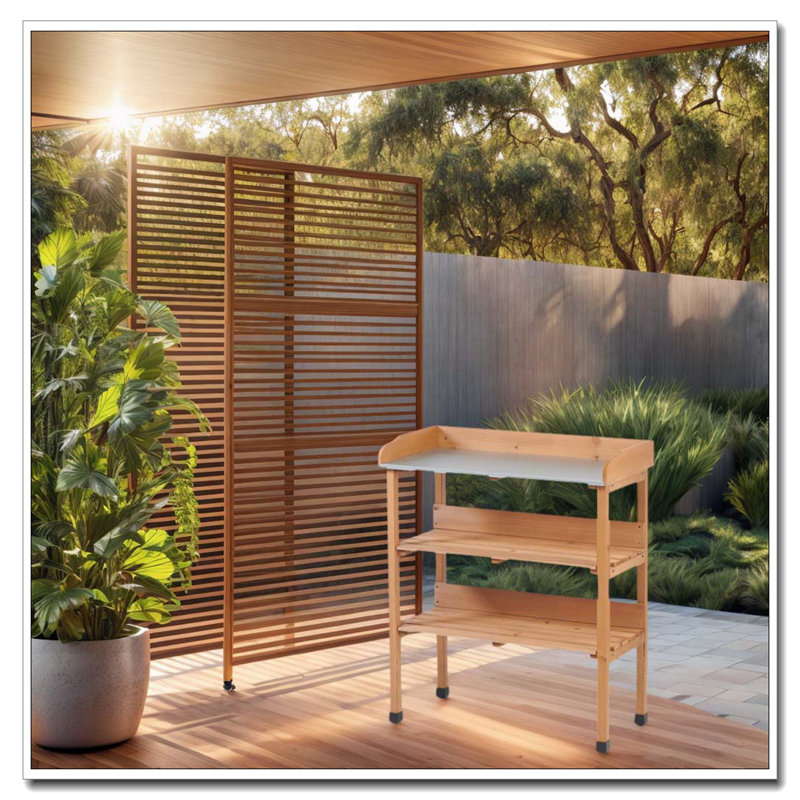 Table de travail en bois