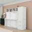 Lit escamotable en bois avec 2 tablettes et 2 tiroirs Tandie-1660981311-1660981312