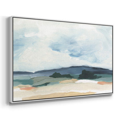 Pastel Vista II, reproduction d'art sur toile
