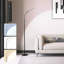 195cm Matte LED Arched Floor Lamp
