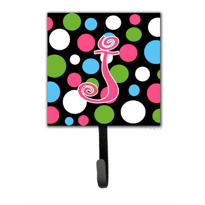 Crochet mural polkadot monogramme