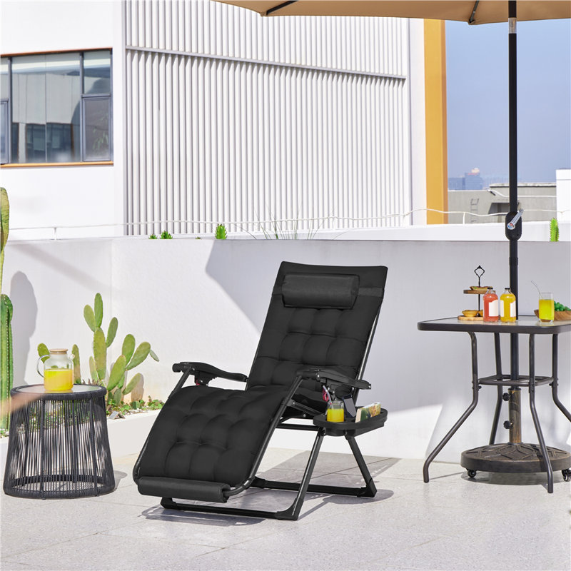 Fauteuil inclinable Hendon, Noir, noir, noir, noir, Noir, noir, noir, noir