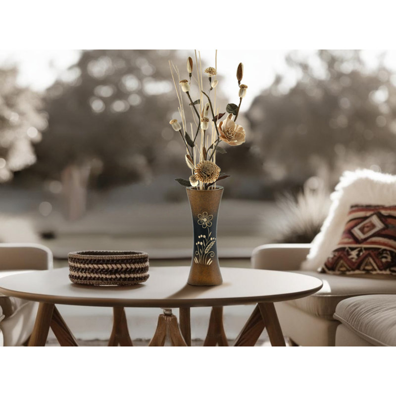 Handmade Wood Table Vase