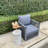 Hanaya Concrete Accent Stool