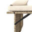 Banc de patio inclinable avec coussins Vidaxl-99049281