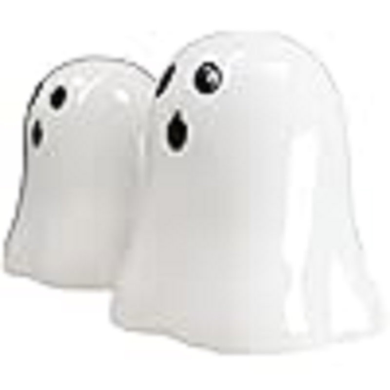 Ensemble de salières et poivrières en céramique Halloween Spooky White