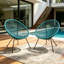 Ensemble de chaise longue de patio