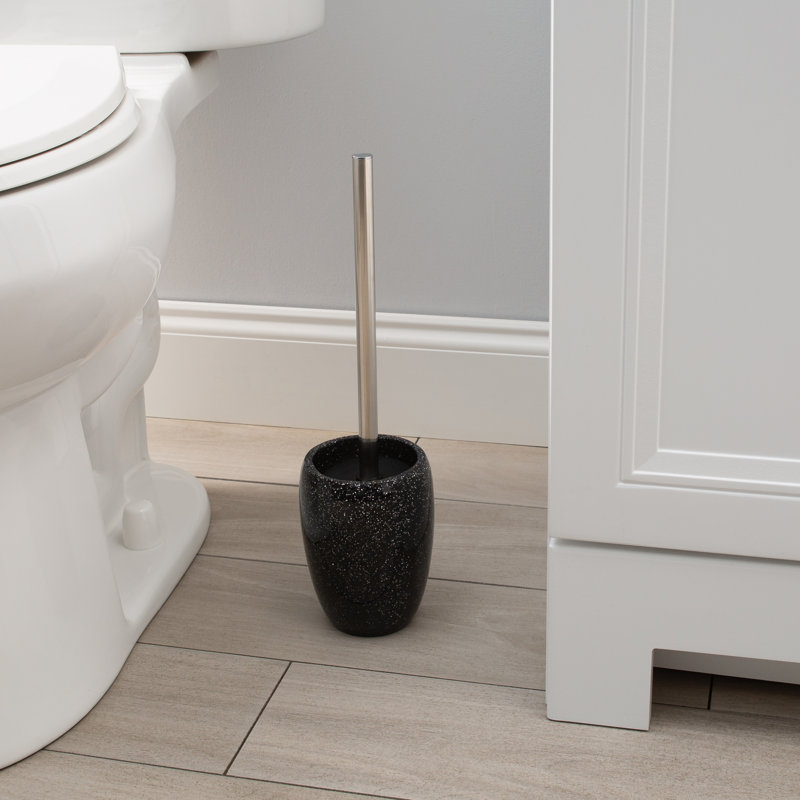 Porte-brosse 14,96 po, Noir