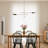 Lakendria 2-Light Dimmable Unique Modern Linear Chandelier