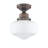 Alberga Glass Semi Flush Mount-1981406288