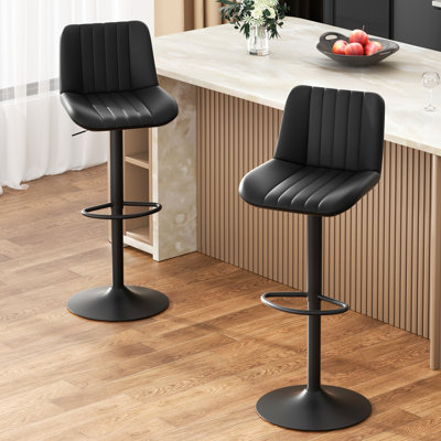 Tabouret de comptoir à hauteur réglable (ensemble de 2)