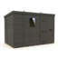 Total Sheds 9ft x 6ft Composite Pent Garden Shed - Single Door - With Windows - EPDM Rubber Roof - UK Manufactured