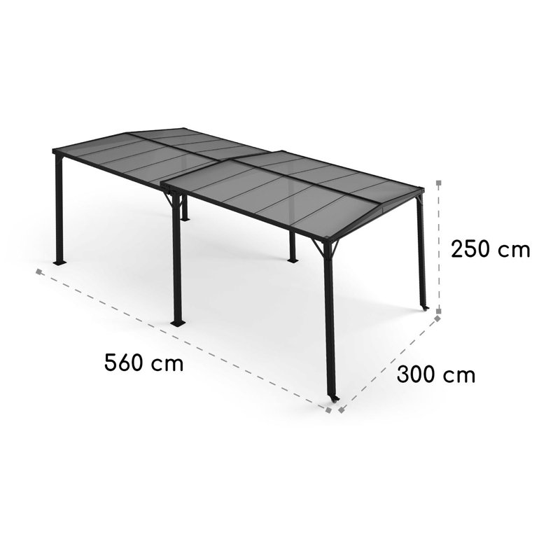 3m x 3m Aluminium Patio Gazebo