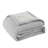 Chenille To Fur Throw 50x60" Gray
