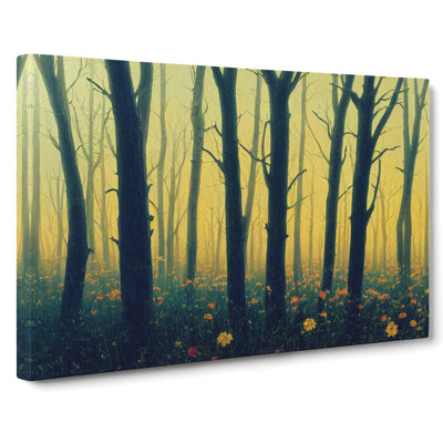 Showstopping Spring Forest - Wrapped Canvas