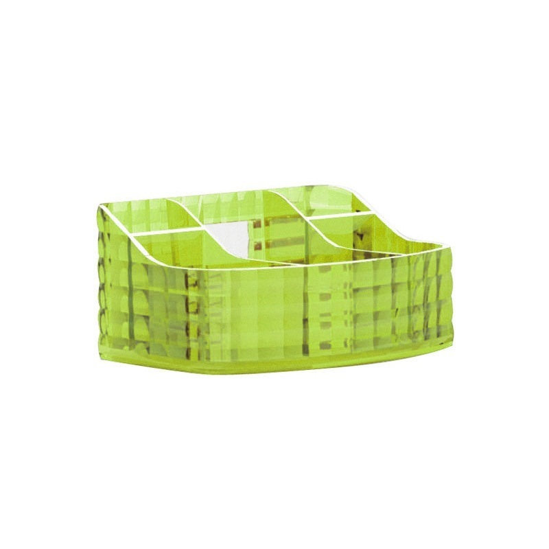 Organisateur de maquillage Glady, Vert acide