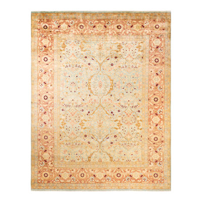 Cambren One-of-a-Kind 8' 10" X 11' 5" 2000s Wool Area Rug in Blue