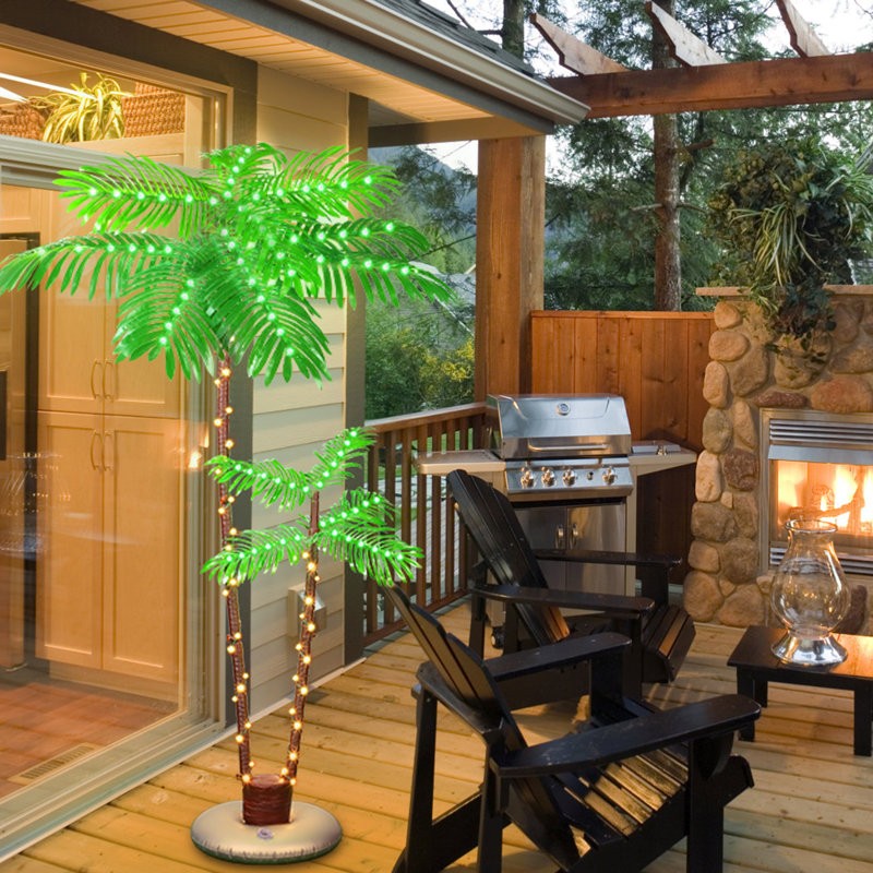72'' Faux Palm Tree in Freestanding