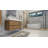 Carnetta Wall Mounted Wall Mounted Single Double Single Vanity Bathroom Vanity With Top-1416163433