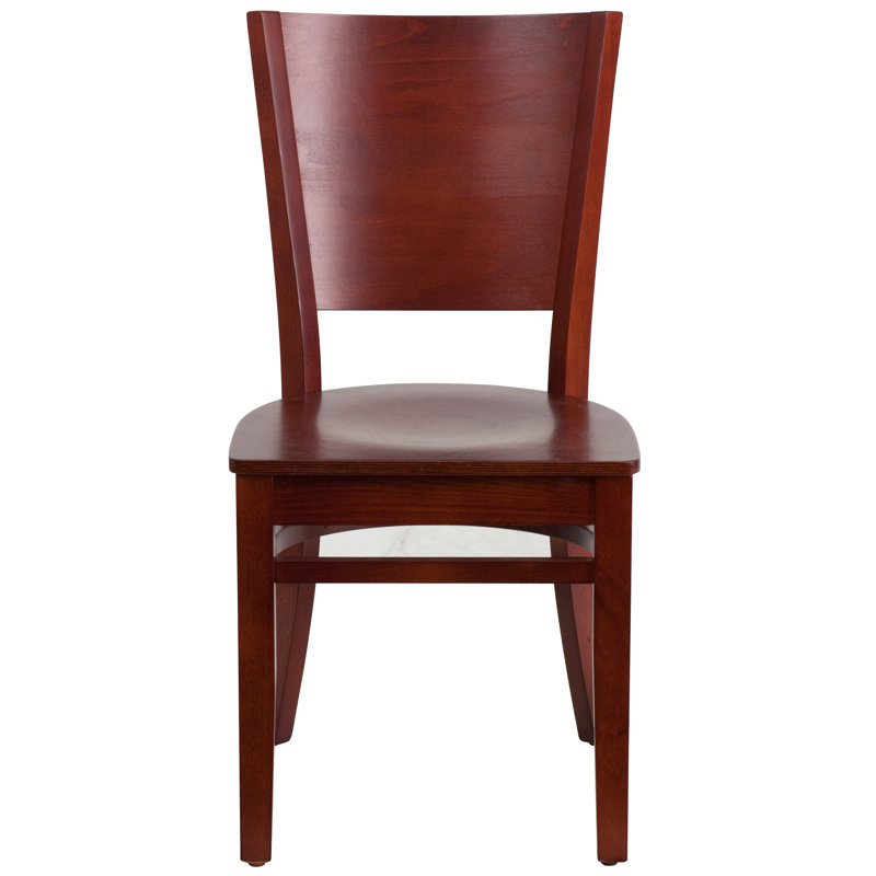 Chaise Kadircan, Acajou