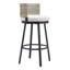 Tabouret de bar d'extérieur 31,1 po Midnight