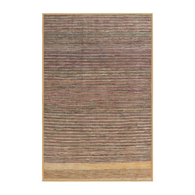 Tapis 100% abstrait lavable à la machine 5153