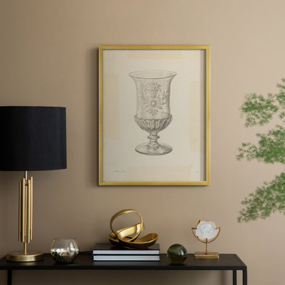 Reproduction encadrée rétro Vintage XXVII - bois massif
