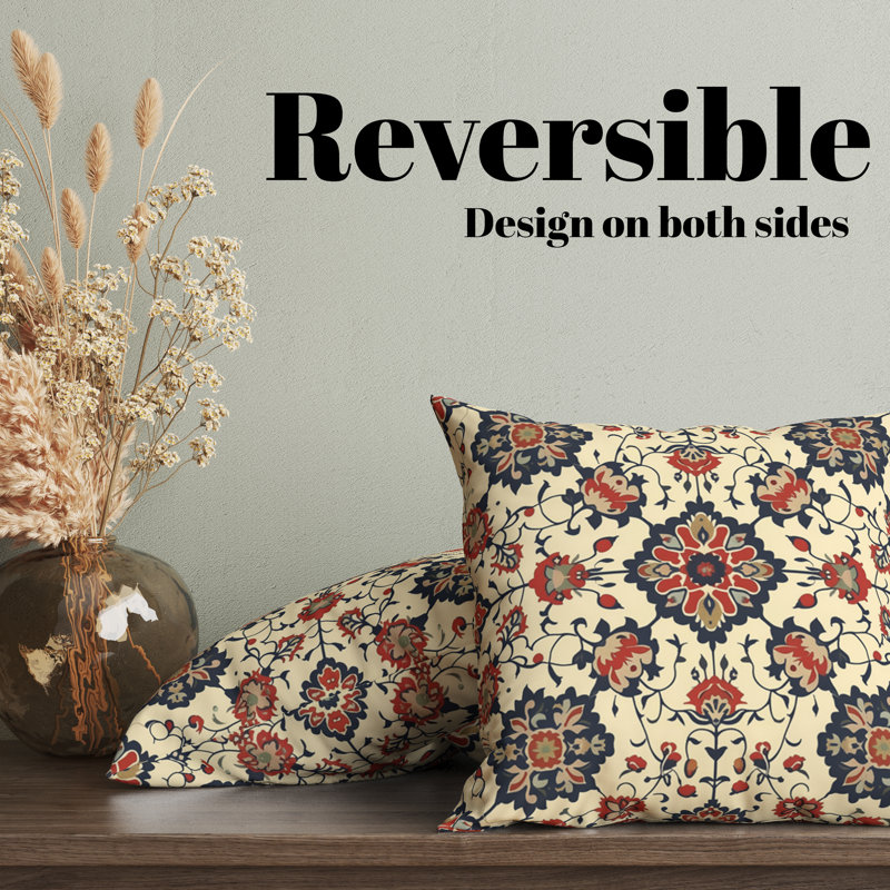 Housse de coussin Farah Eastern Elegance, H 16 po x l 16 po