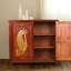 Armoire d'appoint en bois massif Elm
