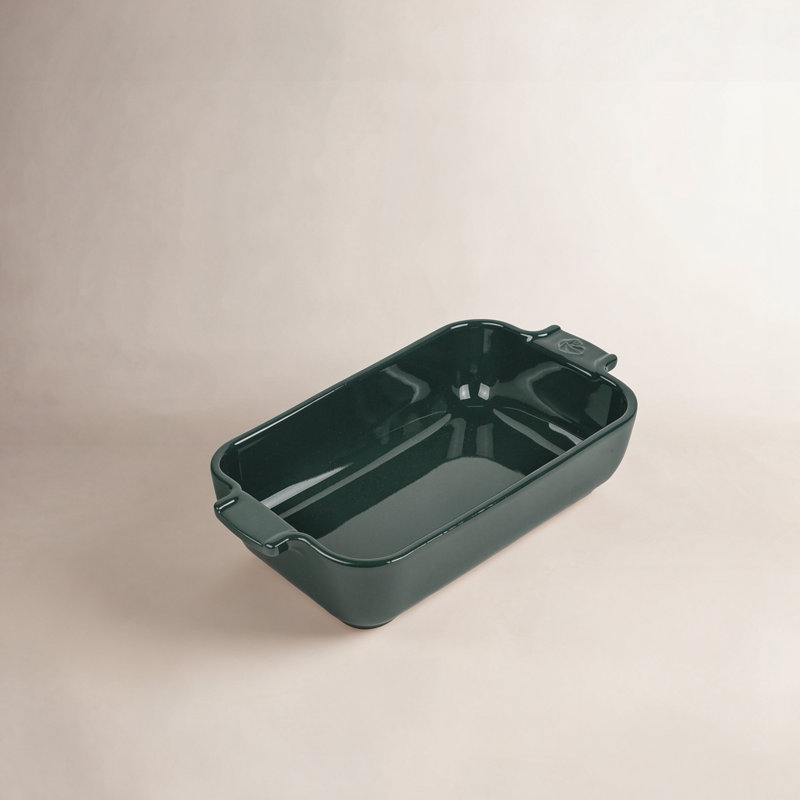 Peugeot Appolia Rectangular Ceramic Baking Dish, 2.44" H x 8.67" L x 5.83" W