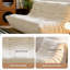 Lazy Floor Sofa Chair - Premium Foam Fireside Lounge, Compressible Bean Bag Style Meditation Chair For Living Room