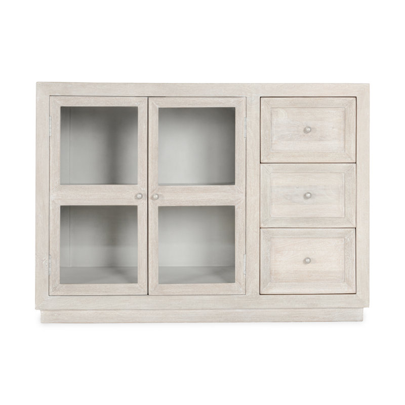 Isha Solid Wood Cabinet