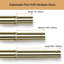 Wall Mounted Adjustable Sustainable Single Curtain Rod Set with Finial-190892574-190892575
