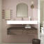 Ensemble de meuble-lavabo mural simple 48 po Alysa-71095602