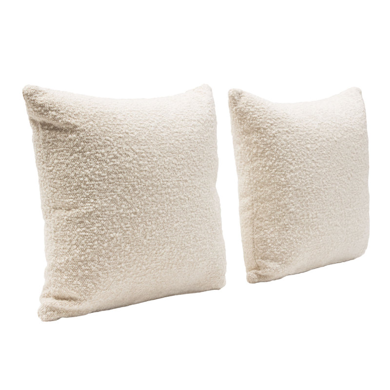 Reversible Throw Pillow, Bone