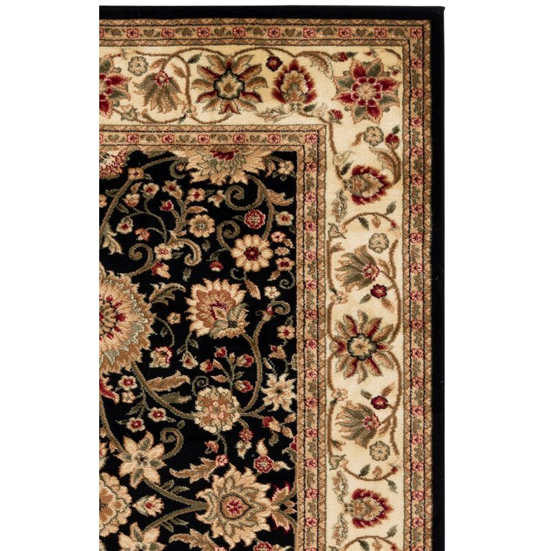 Tapis oriental Klose Performance, Rectangle 4 pi x 6 pi, Black/Ivory