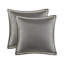 Édredon pour très grand lit 9 pièces en taupe avec motif géométrique, assurance et nettoyage facile-124544796