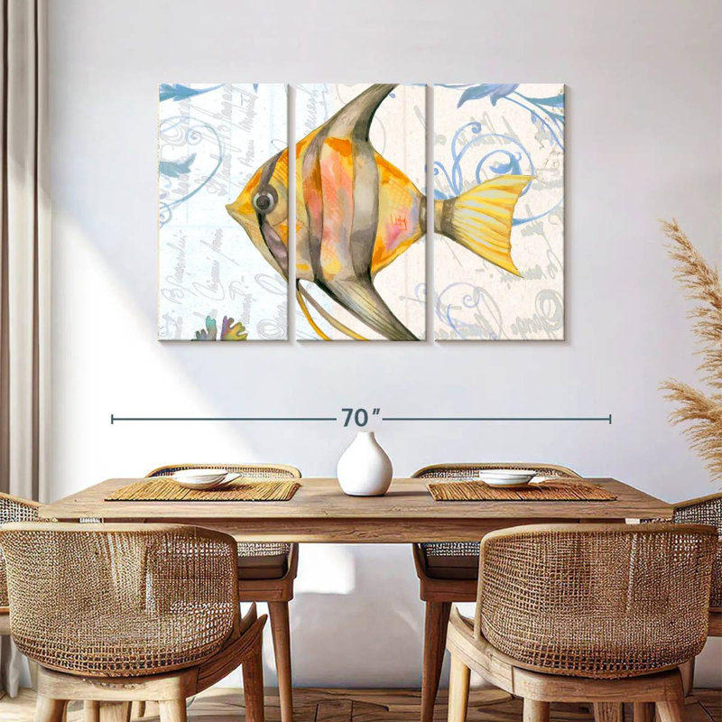 Brampt Angel Fish, 36" H x 57" W