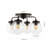 Ailana Glass Semi Flush Mount-866832245