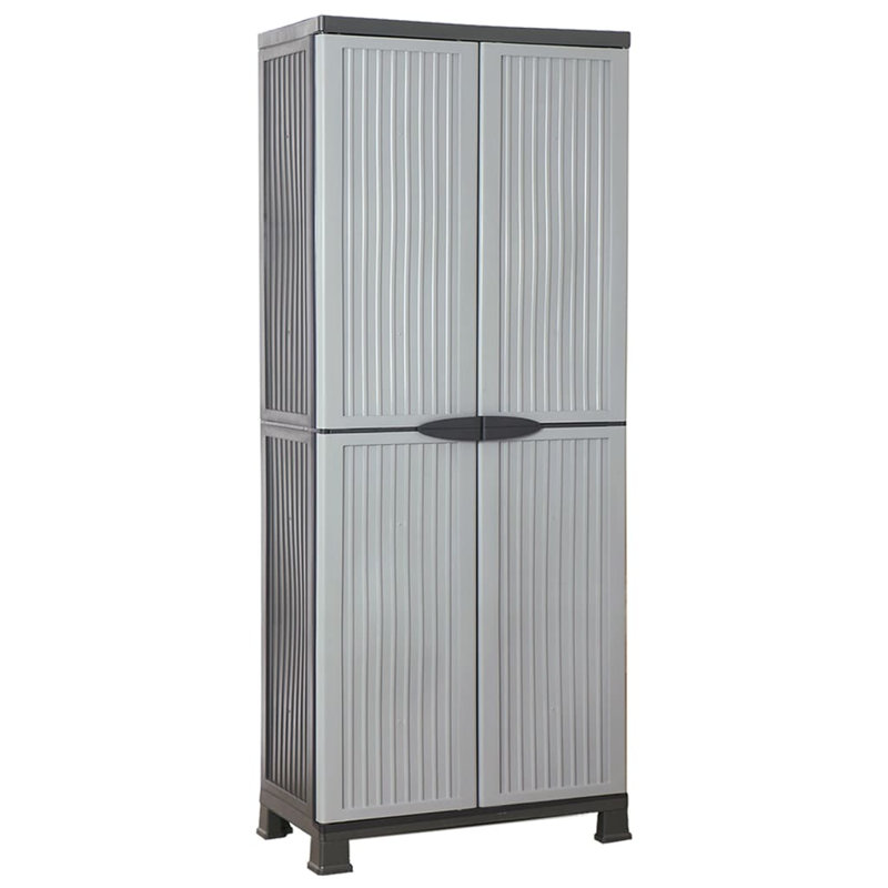 Plastic Single Storage Cabinet ( 171.5cm H x 68cm W x 39cm D)
