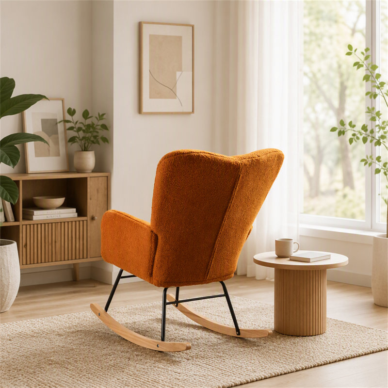 050-Chaise Teddy, Caramel, Caramel