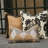 Lars Embroidered Cotton Blend Reversible Throw Pillow