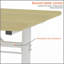 Bureau d'étude réglable pour enfants et adultes à hauteur réglable, bureau polyvalent pour la maison / le bureau, design compact et polyvalent-129599692-129599694